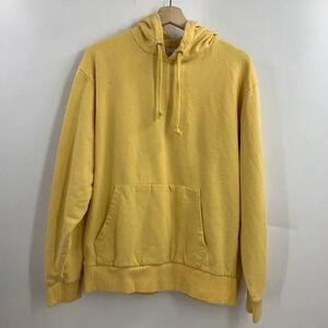 Collusion Men's Cotton Front Pocket Long Sleeve Pullover Hoodie Sweatshirt SZ M